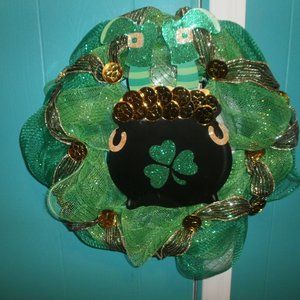 St. Patrick's Day Wreath 14"